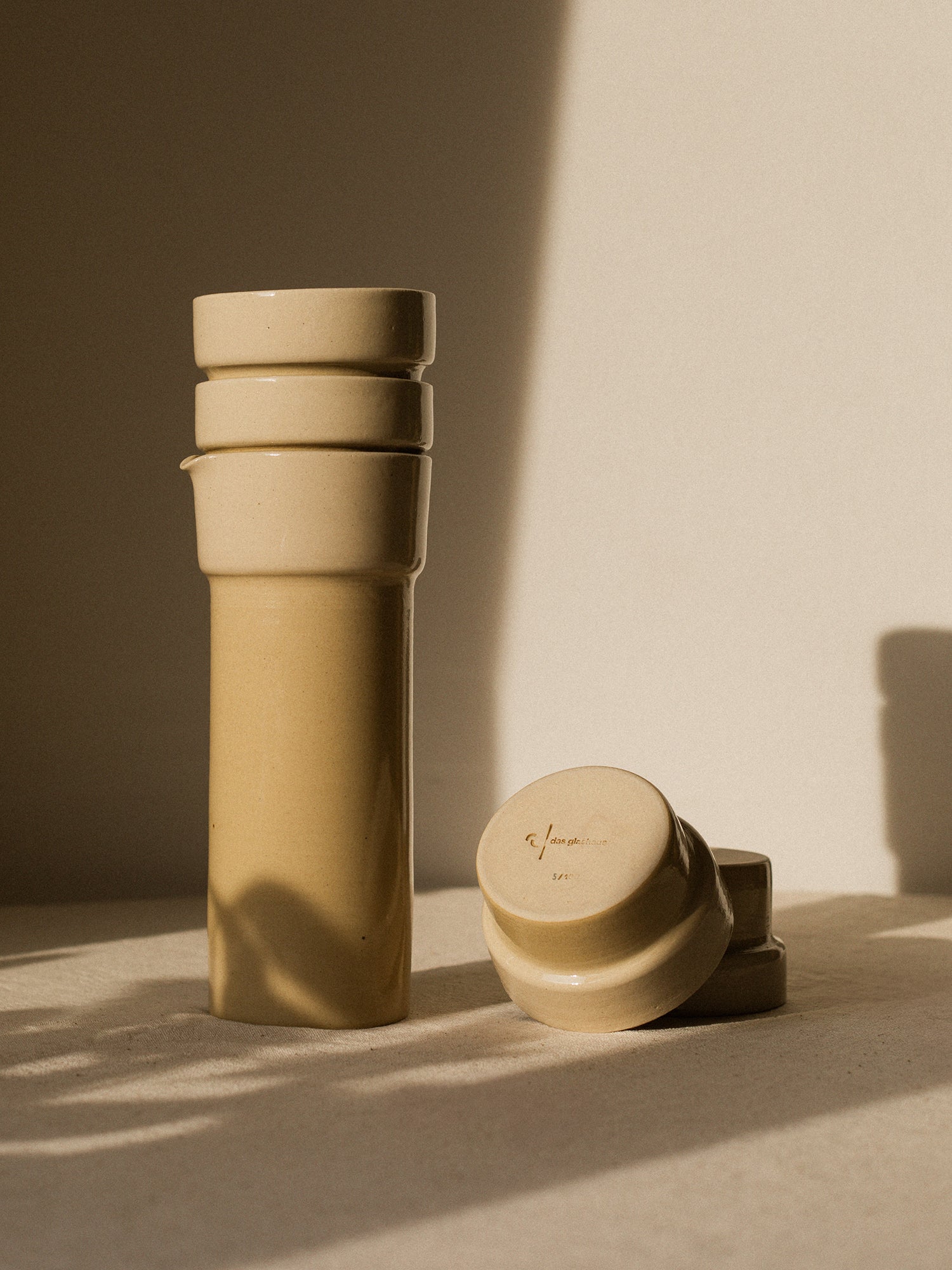 turning tables × Limited glashaus Edition – Karaffe & 4 Becher